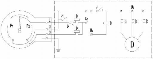 磁助電接點(diǎn)壓力表(圖2)